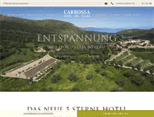 Tablet Screenshot of carrossa.com
